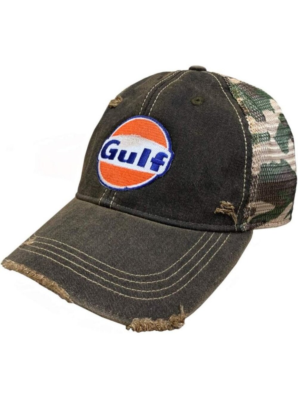 Distressed Vintage Adjustable Snapback Hat | Retro Style Cap for Casual Wear